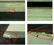 Li金属カット刃(比較)